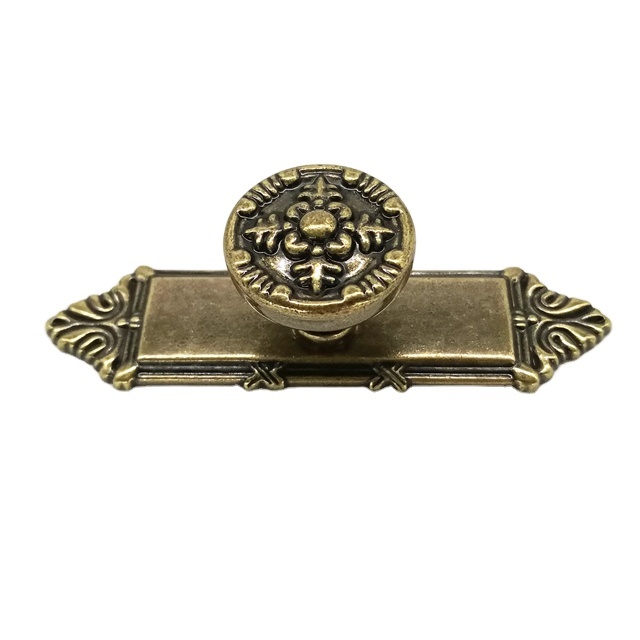 Russia Market Classical Furniture Handle Zinc Alloy Cabinet Kitchen Drawer Dresser Wardrobe Handle