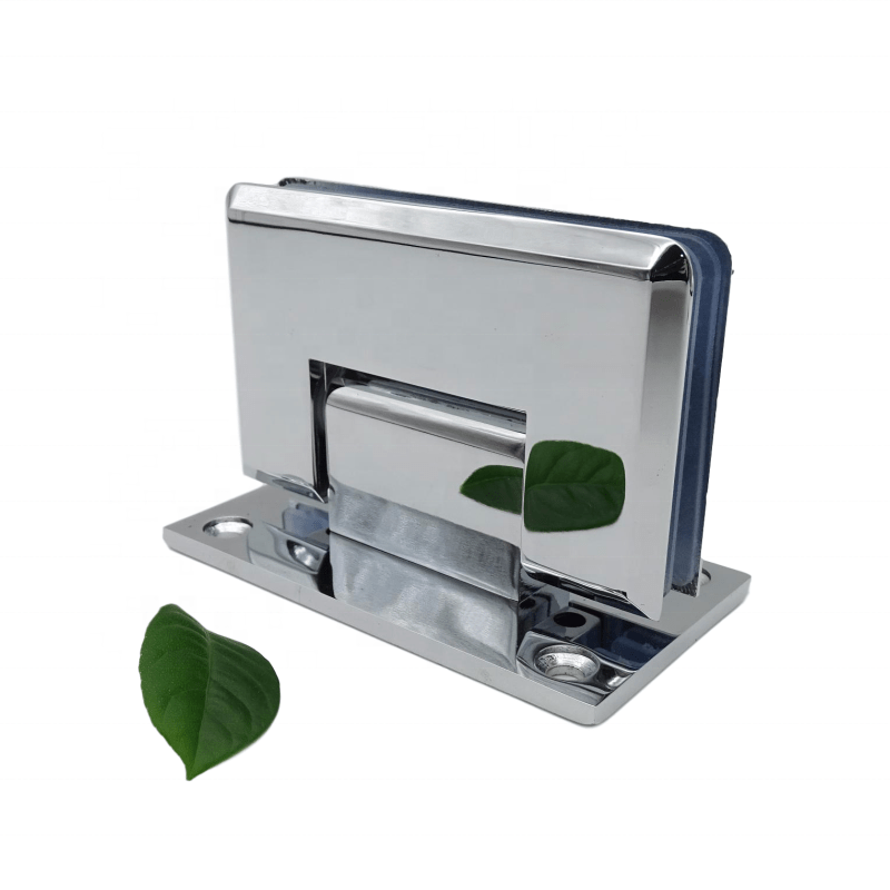 Gold Black 90 180 dDegree Frameless Glass Door Pivot Hinge Brass Zinc Alloy Stainless Steel Shower Bathroom Screen Enclosure