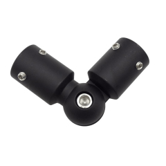 Wholesale Mid-To-High End Metal Pipe Connector Glass Wall Connectors Good Quality Tube Connector