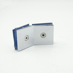 Good Quality OEM ODM Room Clamp Hinge Tube Brass Glass Connector For Shower Door