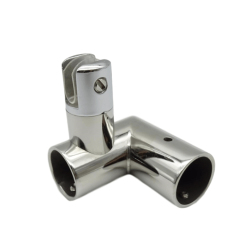 Wholesale Mid-To-High End Metal Pipe Connector Glass Wall Connectors Good Quality Tube Connector