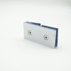 Good Quality OEM ODM Room Clamp Hinge Tube Brass Glass Connector For Shower Door