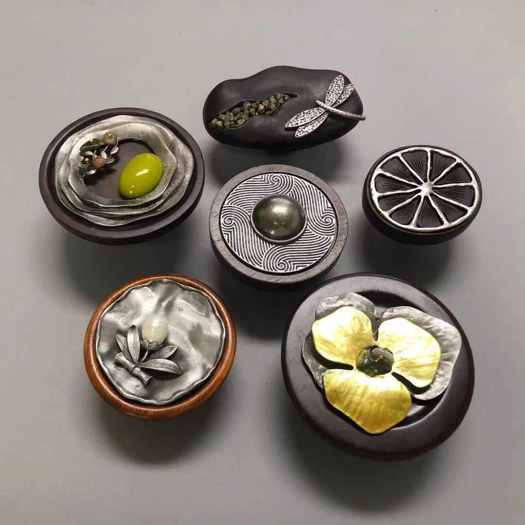 Wardrobe Door Wooden Handle Dresser Furniture Drawer Cabinet Wood Pull Knobs