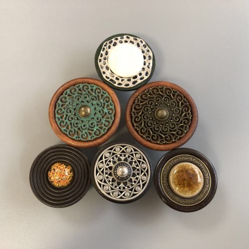 Wardrobe Door Wooden Handle Dresser Furniture Drawer Cabinet Wood Pull Knobs