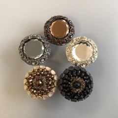 Furniture Drawer Shell Door Crystal Artistic Knob Pull Cabinet Handles Drawer Kitchen Cabinet Handle