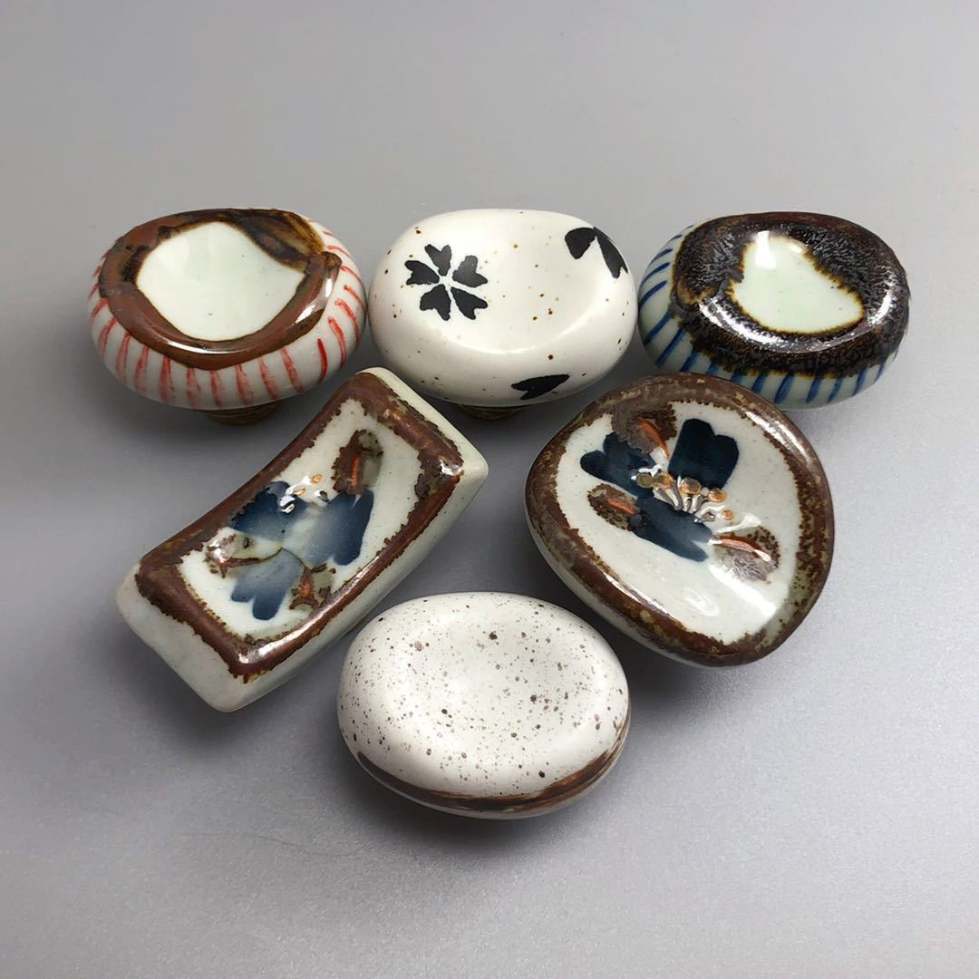 Decorative Ceramic Door Knobs Cabinet Drawer Knobs and Pulls Furniture Handles