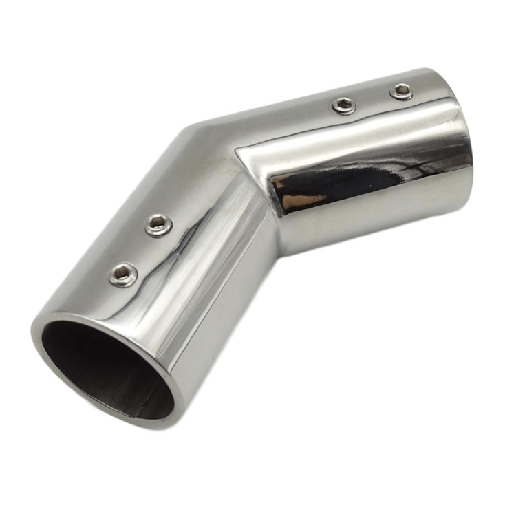 Wholesale Mid-To-High End Metal Pipe Connector Glass Wall Connectors Good Quality Tube Connector