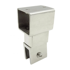 Wholesale Mid-To-High End Metal Pipe Connector Glass Wall Connectors Good Quality Tube Connector