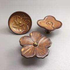 Decorative Ceramic Door Knobs Cabinet Drawer Knobs and Pulls Furniture Handles