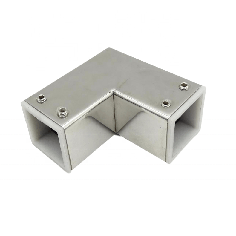 Wholesale Mid-To-High End Metal Pipe Connector Glass Wall Connectors Good Quality Tube Connector