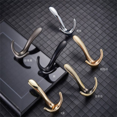 Zinc Alloy Clothes Clothing Metal Hook Coat Hook Wall Hook