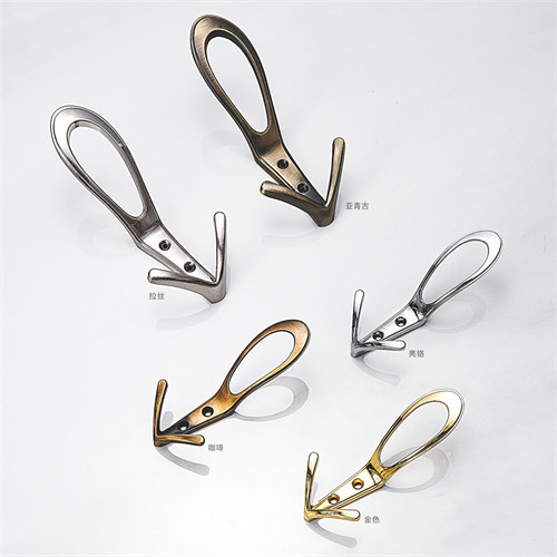 Nordic Metal Hook Load-Bearing Entrance Door Key Hook Personality Wall Hanging Coat Hook