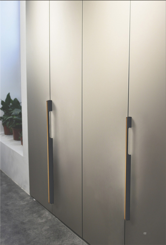 High Quality Aluminum Kitchen Furniture Cabinet 3M Handle Gold And Black Long Profile Cabinet Handle 1000Mm