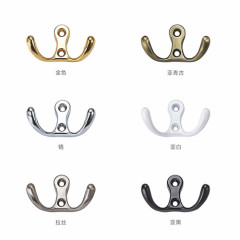 Factory Manufacture Hooks Coat Wall Robe Metal Clothing Vintage Towel Hanger Coat Hanger Cloth Hook