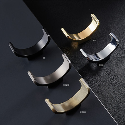 Furniture hardware Coat Hanger Bathroom Clothes Display Towel coat hooks Metal Wall Shower Hook For Hanging