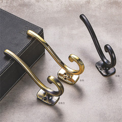 Factory Manufacture Hooks Coat Wall Robe Metal Clothing Vintage Towel Hanger Coat Hanger Cloth Hook