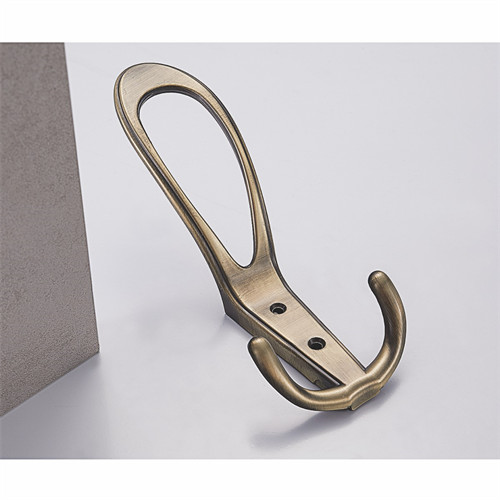 Milan Oil Rubbed Bronze Double Robe Coat Hooks Wall Wire Rack Wall Mount Coat Hook