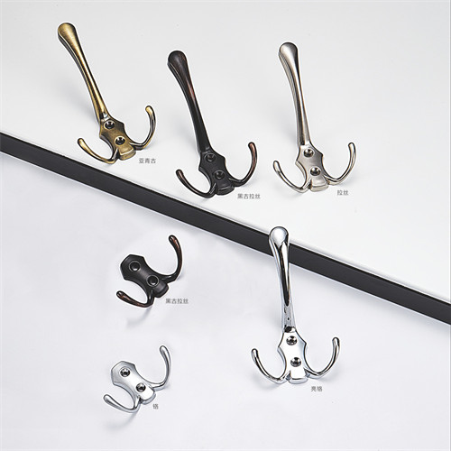 Nordic Metal Hook Load-Bearing Entrance Door Key Hook Personality Wall Hanging Coat Hook