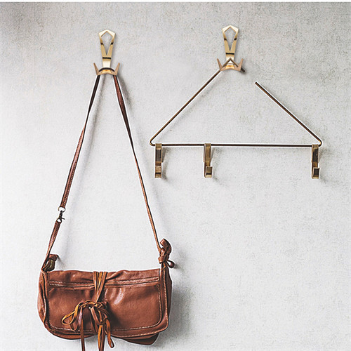 Nordic Metal Hook Load-Bearing Entrance Door Key Hook Personality Wall Hanging Coat Hook