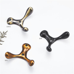 Factory Manufacture Hooks Coat Wall Robe Metal Clothing Vintage Towel Hanger Coat Hanger Cloth Hook