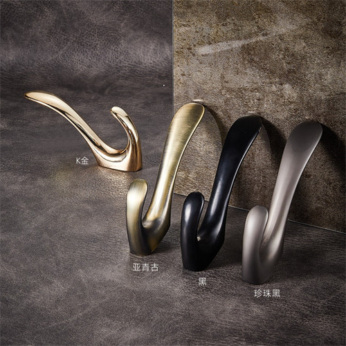 Zinc Alloy Clothes Clothing Metal Hook Coat Hook Wall Hook