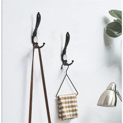 Wooden Coat Rack Clothes Hanger Hooks Living Room Wall Rack