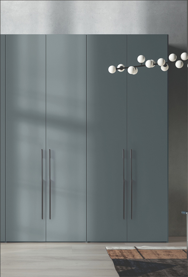 Milan Long Wardrobe Drawer Concealed Handle Pulls Aluminium Cabinet Handle Profile One Meter Aluminium Closet Handle