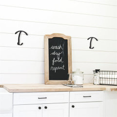 Decorative Hanging Hook Wall Mounted Clothes Hanger Coat Hook Rail Coat Rack Zinc Alloy Clothe Wall Hook