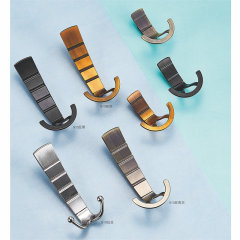 Decorative Hanging Hook Wall Mounted Clothes Hanger Coat Hook Rail Coat Rack Zinc Alloy Clothe Wall Hook