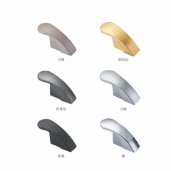 Simplicity Gold Nickel Black Wall Single Coat Hanger Entrance Living Room Bathroom Wardrobe Clothing Coat Hook