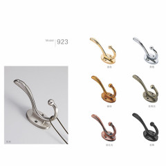 Zinc Alloy Clothes Clothing Metal Hook Coat Hook Wall Hook