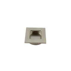 Recessed Furniture Hardware Zinc Concealed Hidden Flush Pull Cabinet Handle