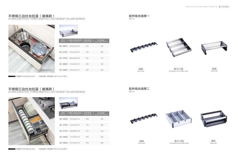 Kitchen Dish Storage Series