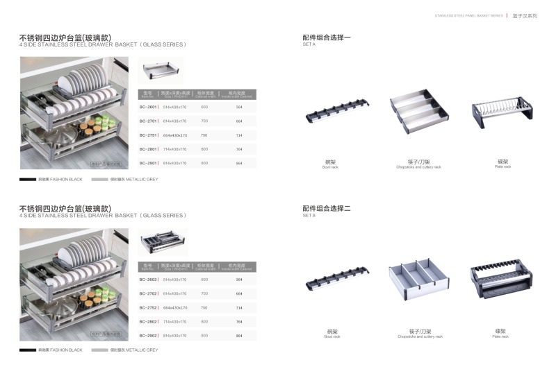 Kitchen Dish Storage Series