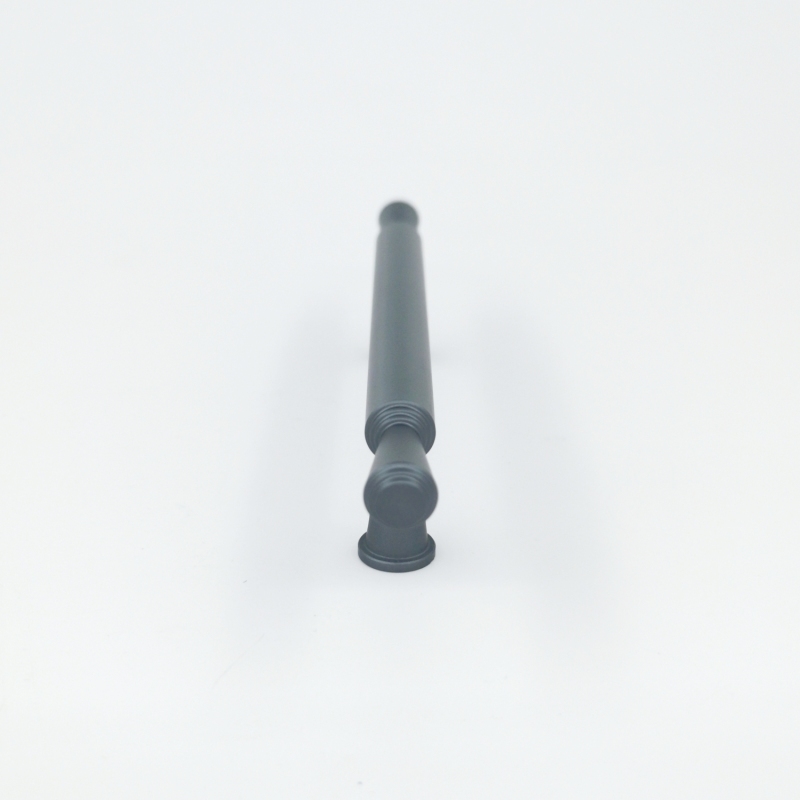 Manufacturer Directly Deliver Drawer Knob Cabinets Solid Aluminium Pull Cabinet Oxidation Gray Handle