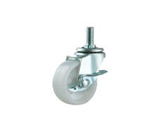 Light Duty Caster Wheel 38/50/63/75cm White Color Caster Supplier Customized For Industry
