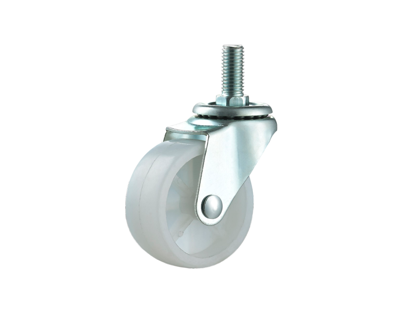 Light Duty Caster Wheel 38/50/63/75cm White Color Caster Supplier Customized For Industry
