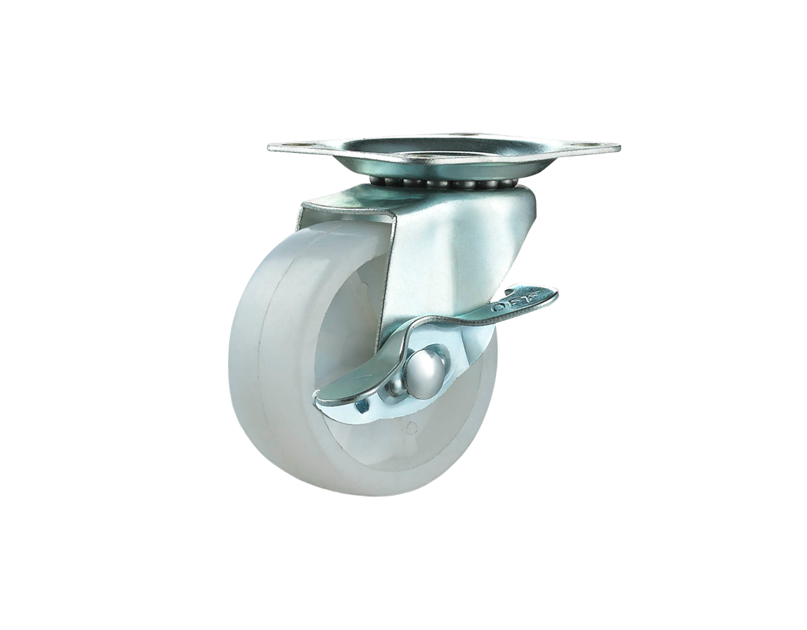 Light Duty Caster Wheel 38/50/63/75cm White Color Caster Supplier Customized For Industry
