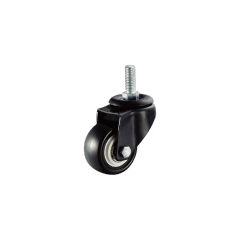 PVC Caster With Double Bearings Without Brake 1.5/2/2.5 Inch Industrial Medical Workbench Heavy Duty Casters Wheels With Brake