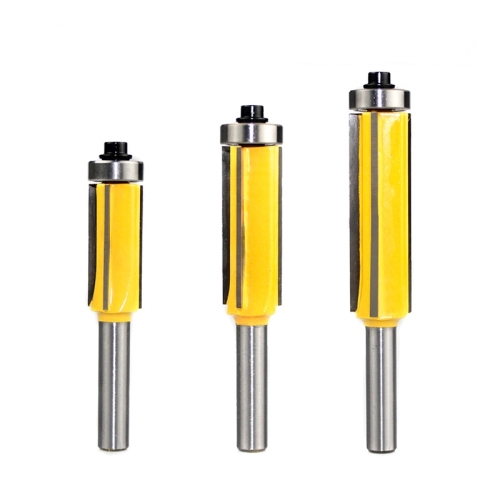 Flush Trim Router Bit With Bearing For Wood Tungsten Carbide Milling Cutter For Wood Woodworking Tools