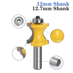 Flush Trim Router Bit With Bearing For Wood Tungsten Carbide Milling Cutter For Wood Woodworking Tools