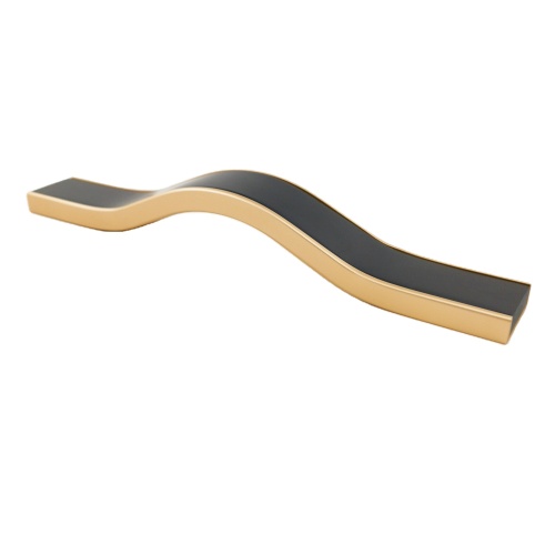 High Quality Combination Aluminium Alloy Handles Aluminium Profile Customized Size Black And Gold Color Pull