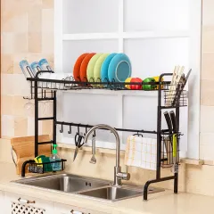 Latest Style & Fashion Stainless Steel Kitchen Storage Folding Dish Racks
