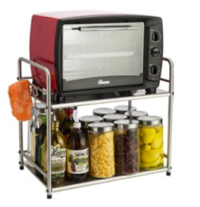 China Supplier Milan Stainless Steel Kitchen Rack Holder Microwave Oven Rack