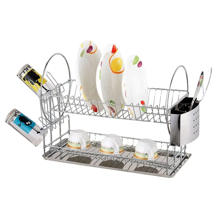 Latest Style & Fashion Stainless Steel Kitchen Storage Folding Dish Racks