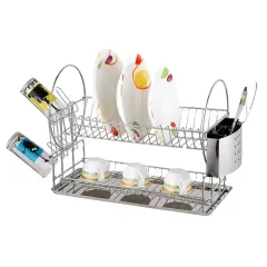 Latest Style & Fashion Stainless Steel Kitchen Storage Folding Dish Racks