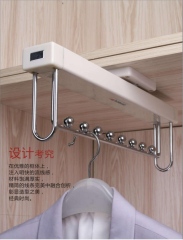 Hot Sell Modern Wardrobe Accessories High-end Side Full Pull Out Multi-Functional Tie Rack Shoes Rack