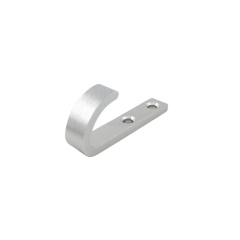 Gold Brushed Aluminium Profile Hanger Good Oxidation Quality Hooks
