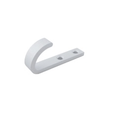 Gold Brushed Aluminium Profile Hanger Good Oxidation Quality Hooks