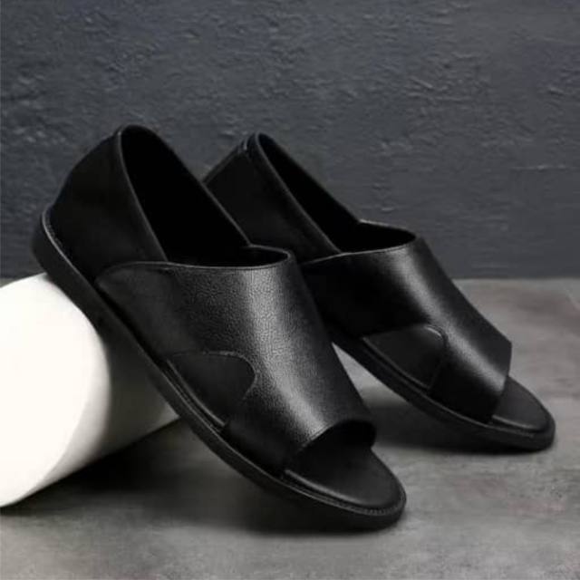 Men's Sandal Shoes - Black